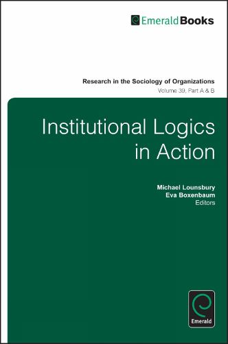 Cover image for Institutional Logics in Action