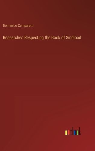 Cover image for Researches Respecting the Book of Sindibad