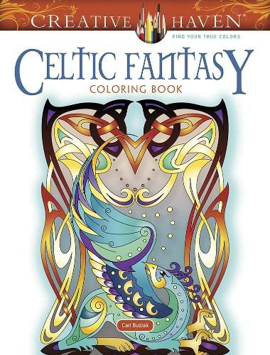 Cover image for Creative Haven Celtic Fantasy Coloring Book