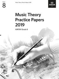 Cover image for Music Theory Practice Papers 2019 Grade 8