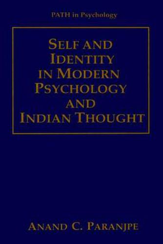 Cover image for Self and Identity in Modern Psychology and Indian Thought