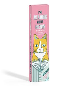 Cover image for I'm Reading Right Meow Bookmark Box