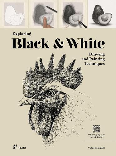 Cover image for Exploring Black and White: Drawing and Painting Techniques