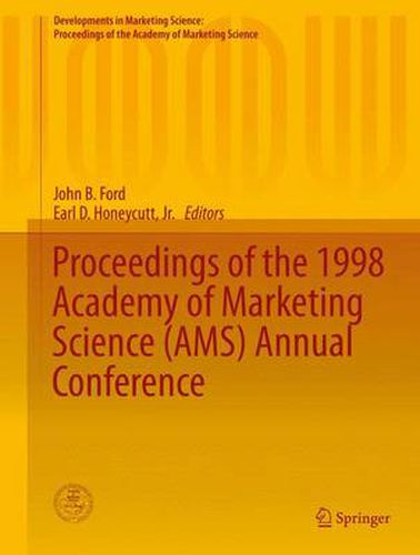 Cover image for Proceedings of the 1998 Academy of Marketing Science (AMS) Annual Conference