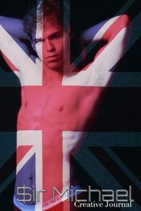 Cover image for UK British Flag sexy Sir Michael designer creative blank Journal