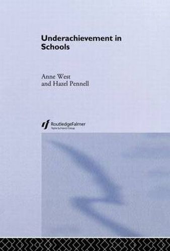 Cover image for Underachievement in Schools