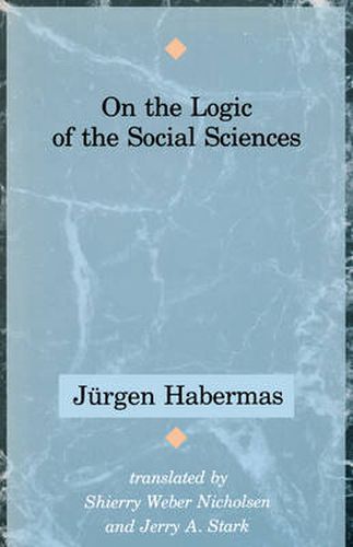 Cover image for On the Logic of the Social Sciences