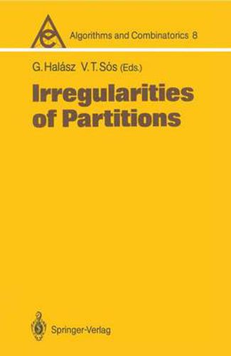 Cover image for Irregularities of Partitions