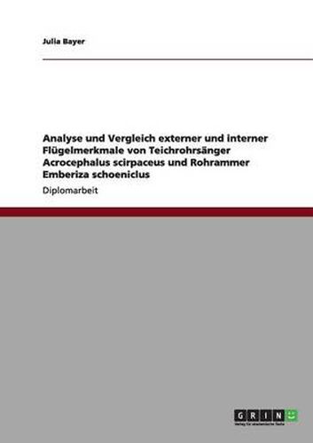 Cover image for Analyse und Vergleich externer und interner Flugelmerkmale von Teichrohrsanger Acrocephalus scirpaceus und Rohrammer Emberiza schoeniclus