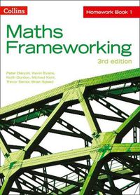 Cover image for KS3 Maths Homework Book 1