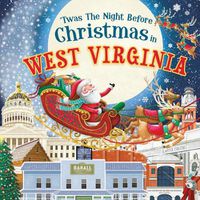 Cover image for 'Twas the Night Before Christmas in West Virginia