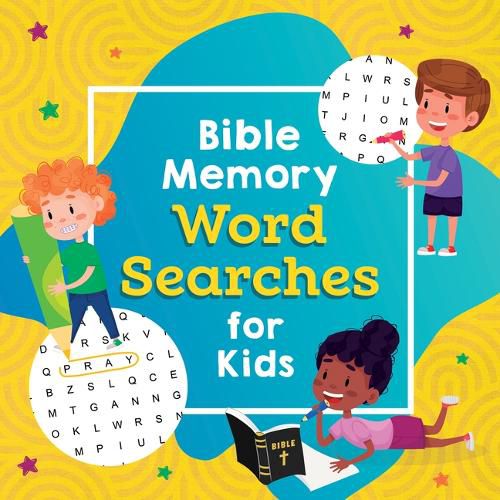 Cover image for Bible Memory Word Searches for Kids