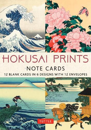 Cover image for Hokusai Prints Note Cards - 12 Cards