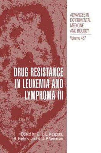 Cover image for Drug Resistance in Leukemia and Lymphoma III