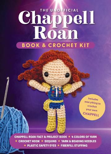 Cover image for The Unofficial Chappell Roan Book and Crochet Kit