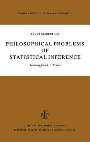 Cover image for Philosophical Problems of Statistical Inference: Learning from R.A. Fisher