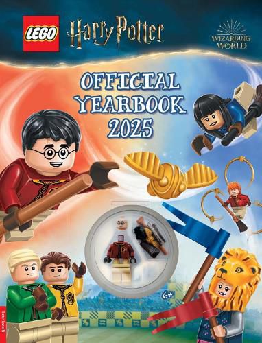 LEGO (R) Harry Potter (TM): Official Yearbook 2025 (with Harry Potter minifigure, broomstick and Golden Snitch (TM))