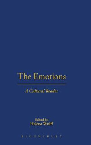 Cover image for The Emotions: A Cultural Reader