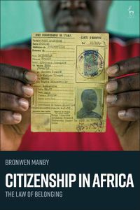 Cover image for Citizenship in Africa: The Law of Belonging