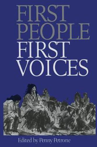 Cover image for First People, First Voices