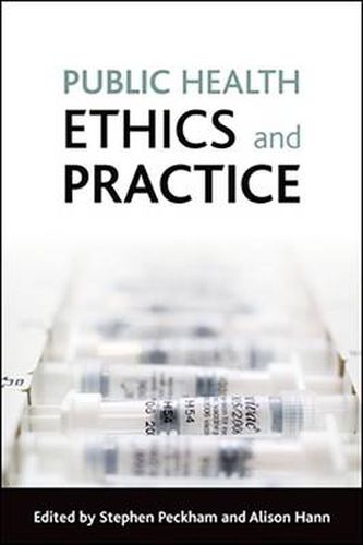 Cover image for Public health ethics and practice