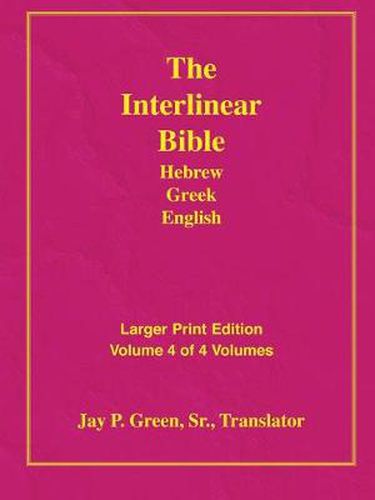 Cover image for Larger Print Bible-Il-Volume 4