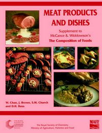 Cover image for Meat Products and Dishes: Supplement to The Composition of Foods