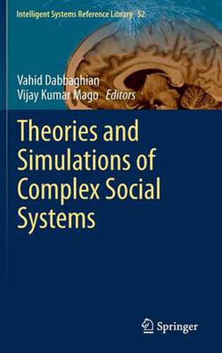 Cover image for Theories and Simulations of Complex Social Systems