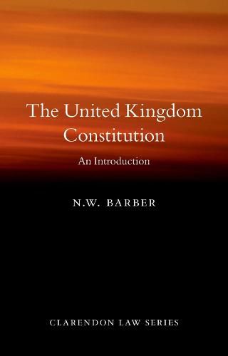 Cover image for The United Kingdom Constitution: An Introduction