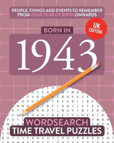 Cover image for Born in 1943: Your Life in Wordsearch Puzzles