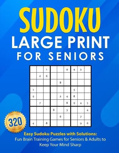 Cover image for Sudoku Large Print for Seniors
