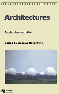 Cover image for Architectures: Modernism and After