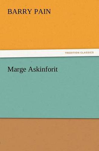 Cover image for Marge Askinforit