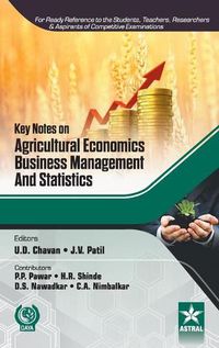 Cover image for Key Notes on Agricultural Economics, Business Management and Statistics