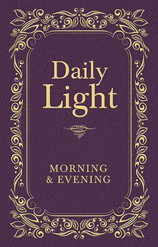 Cover image for Daily Light: Morning and Evening Devotional