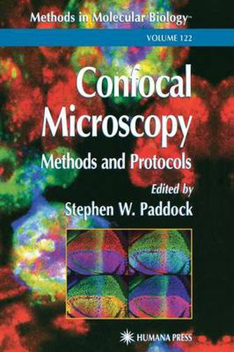 Cover image for Confocal Microscopy: Methods and Protocols