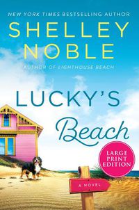 Cover image for Lucky's Beach [Large Print]