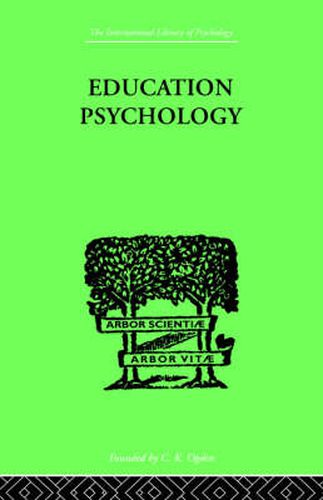 Cover image for Education Psychology: BRIEFER COURSE