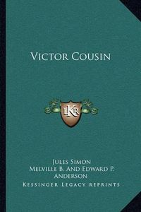 Cover image for Victor Cousin