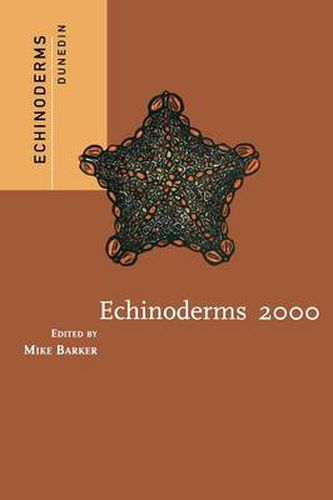 Cover image for Echinoderms 2000