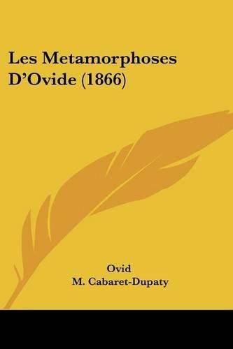 Cover image for Les Metamorphoses D'Ovide (1866)