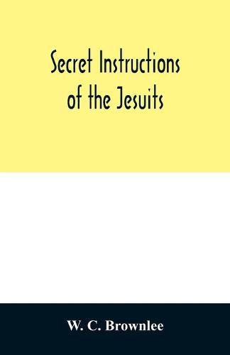 Secret instructions of the Jesuits