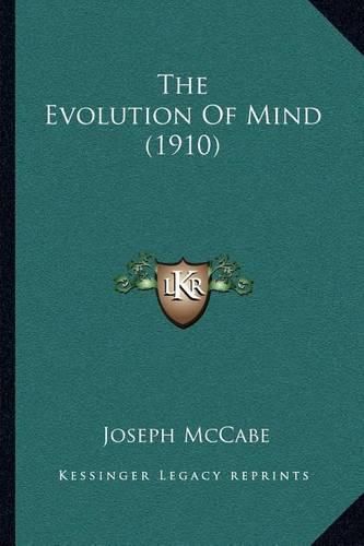 Cover image for The Evolution of Mind (1910)
