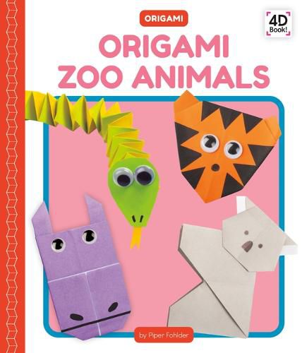 Cover image for Origami Zoo Animals