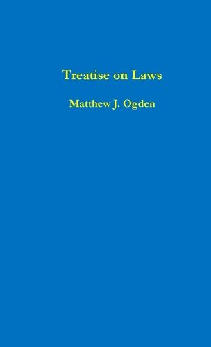 Cover image for Treatise on Laws