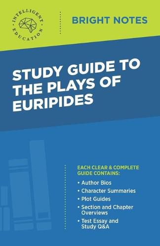 Cover image for Study Guide to The Plays of Euripides