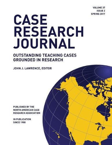 Cover image for Case Research Journal, 37(2): Outstanding Teaching Cases Grounded in Research