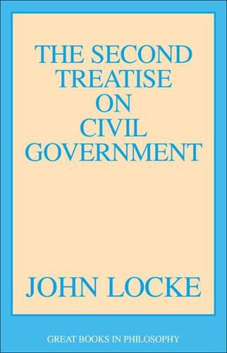 Cover image for The Second Treatise on Civil Government