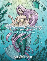 Cover image for Mermaid Summer: Adult Coloring Book