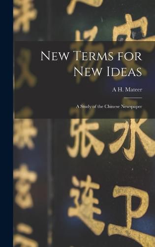 Cover image for New Terms for new Ideas